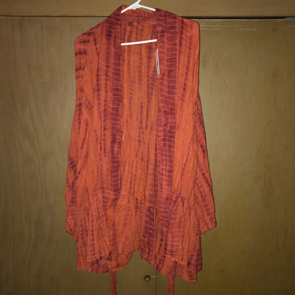 Free People One Sasha Tie Dye Kimono - Picture 5 of 7